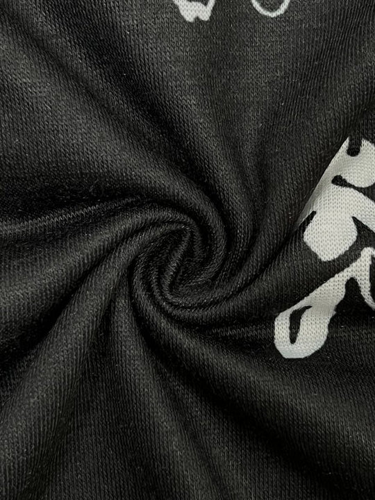 Femke - Plus Size Bloemenprint T-shirt Met V-hals