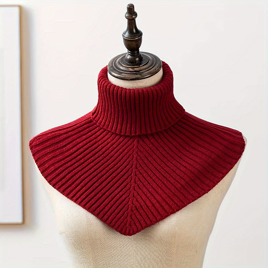 Yara - Stylish Plain Turtleneck Neckwarmer for Women