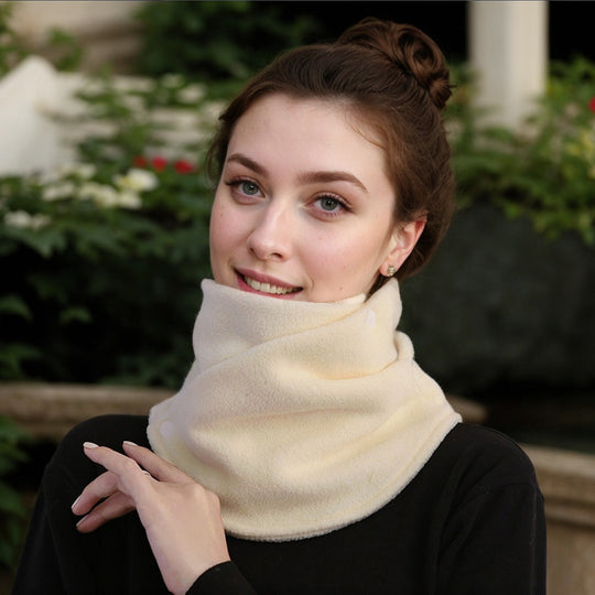 Elvira - Elegant Knitted Scarf with Fleece Lining for Warmth and Comfort