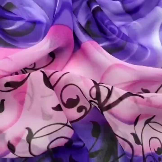 Lianne - Stylish Light Chiffon Scarf for Spring and Summer