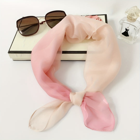 Liana - Elegant Ombre Silk Scarf for Women