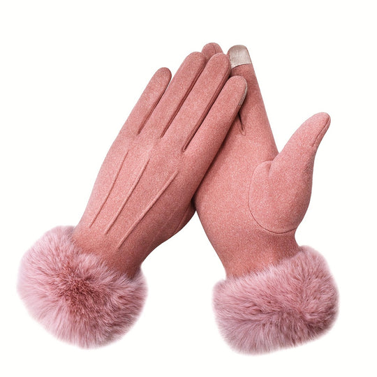 Isabelle - Winter Touchscreen Gloves Knitted html Copy code