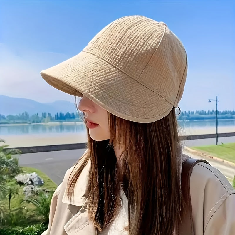 Anouk - Stylish Baseball Cap with Drawstring for Sun Protection