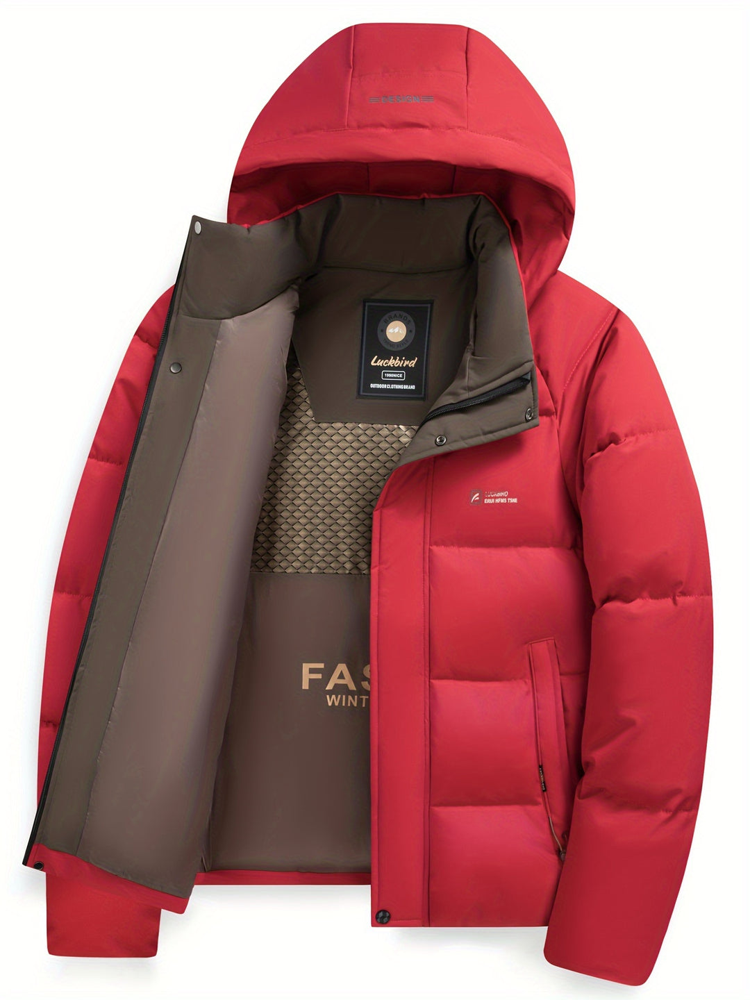 Lucas - Stylish Winter Coat With Hood For Men