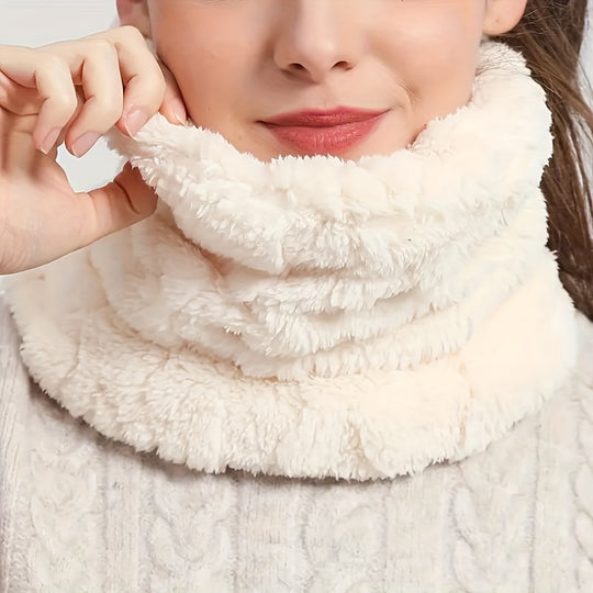 Yvette - Warm Knitted Scarf for Women - Elastic, Windproof &amp; Comfortable