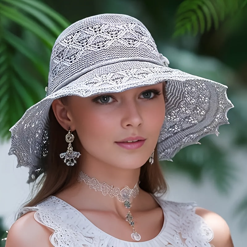 Sophie - Elegant Foldable Sun Hat with UPF Protection html Copy code