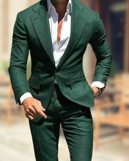 William Luxe Heren Pak - Comfortabel Mannen Pak - Pak voor Heren