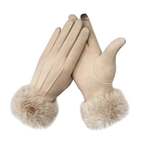 Isabelle - Winter Touchscreen Gloves Knitted html Copy code