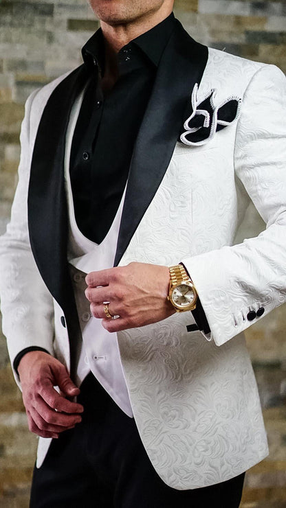 Daan Luxe Heren Pak - Elegante Mannen Pak - Tuxedo voor Heren
