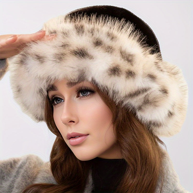 Elise - Faux Fur Winter Hat with Earflaps | Warm and Fashionable Accessory