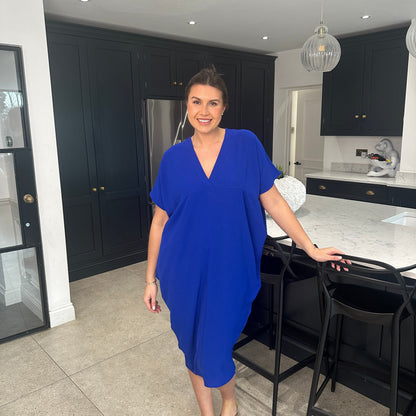 Anouk Dames Jurk - Zomerjurk met V-Hals - Jurkjes Dames