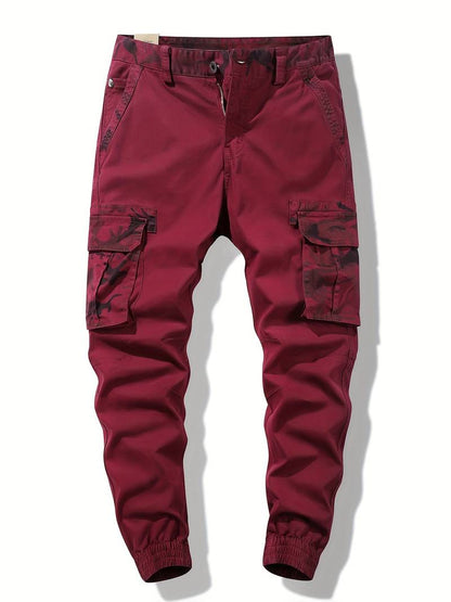 Lucas – Stijlvolle Vintage Cargobroek met Camouflagepatroon