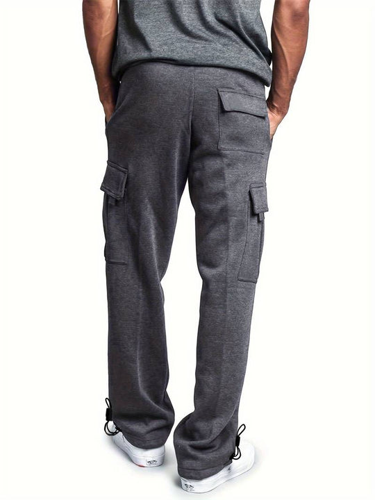 Bram – Men's Multi-Pocket Cargo Pants with Belt 