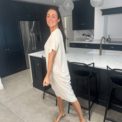 Anouk Dames Jurk - Zomerjurk met V-Hals - Jurkjes Dames