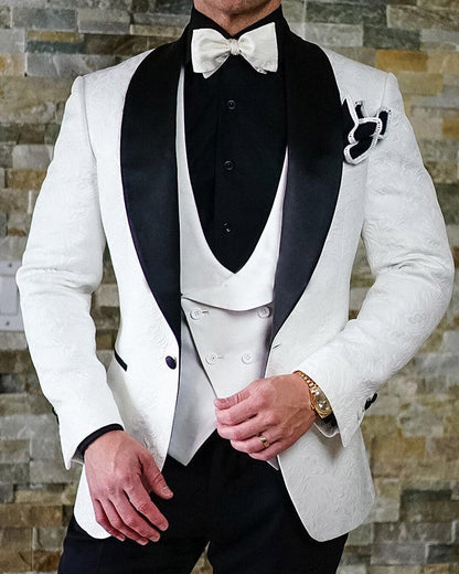 Daan Luxe Heren Pak - Elegante Mannen Pak - Tuxedo voor Heren