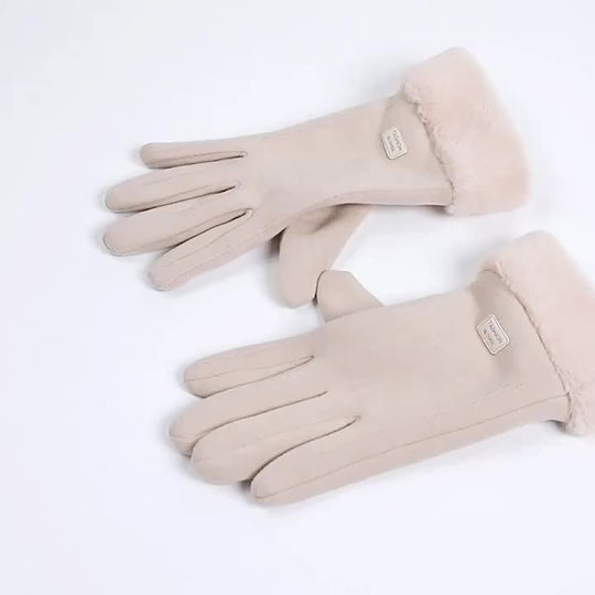 Sanne - Casual Winter Mittens from CarrKen for Women