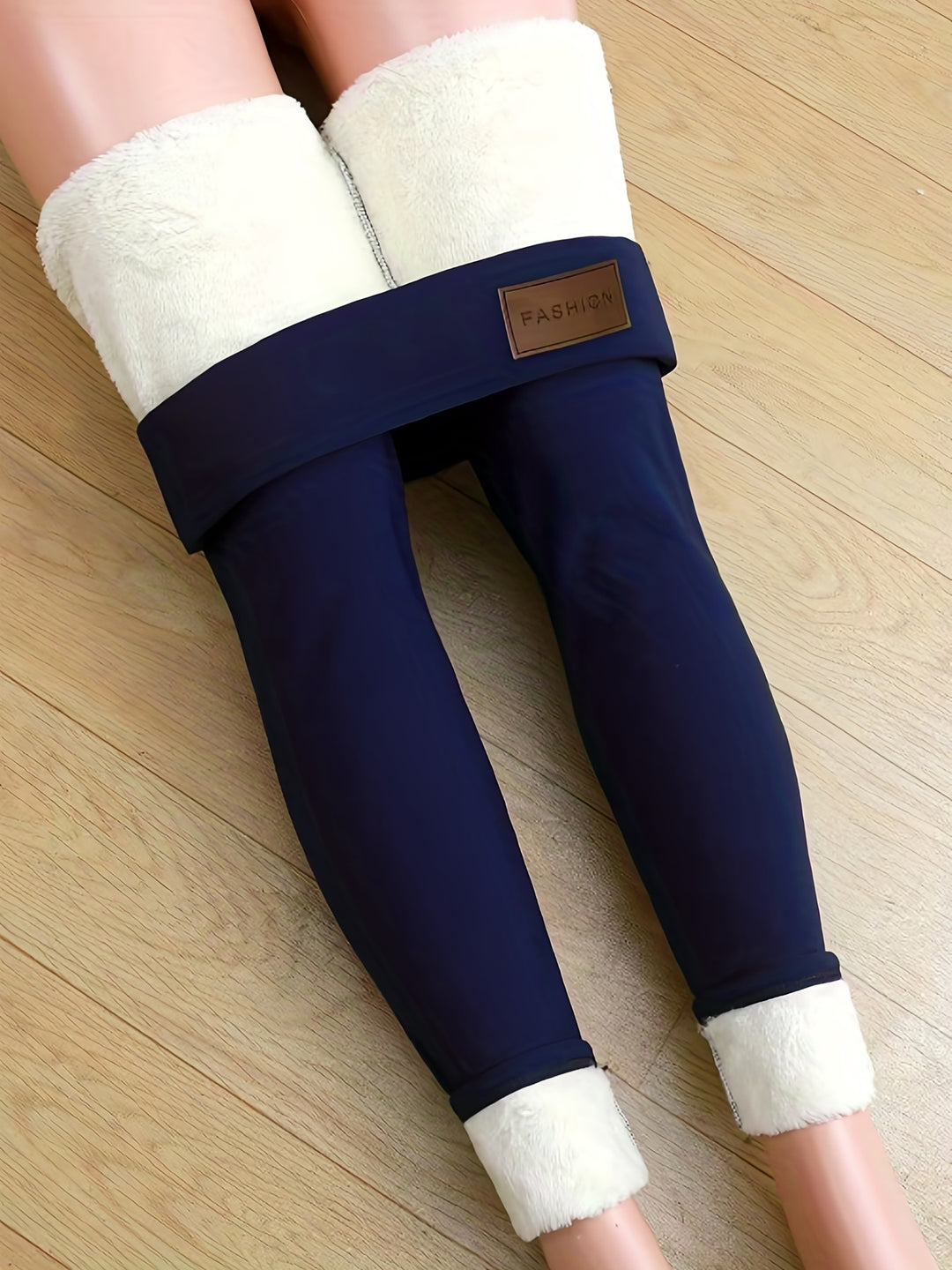 Isabelle - Winter Plush Lined Sports Leggings | High Stretch and Comfortable for Fall &amp; Winter