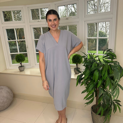 Anouk Dames Jurk - Zomerjurk met V-Hals - Jurkjes Dames