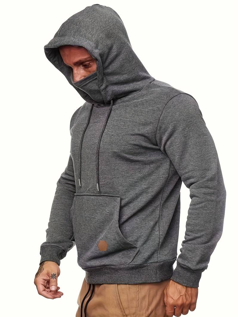 Daan - Trendy Men's Hoodie with Mask