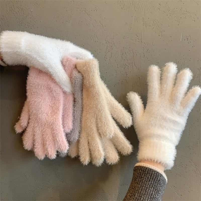 Iris - Warm Polyamide Winter Gloves, Touchscreen Compatible