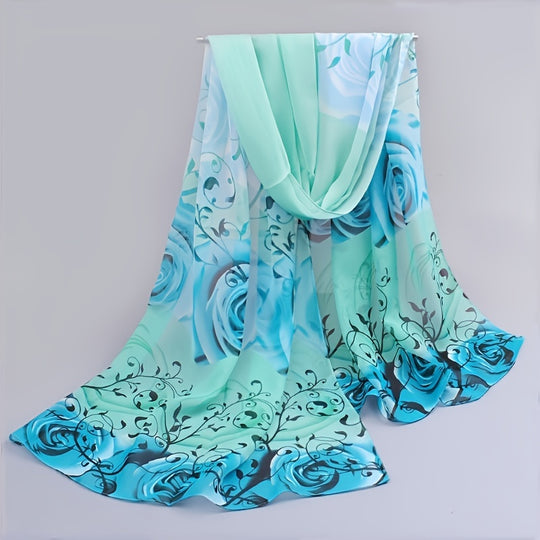 Lianne - Stylish Light Chiffon Scarf for Spring and Summer