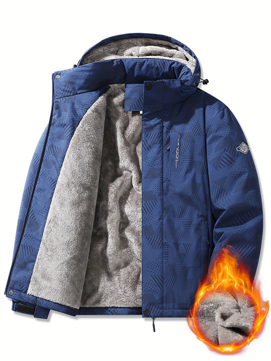 Lucas - Men's Winter Coat with Hood