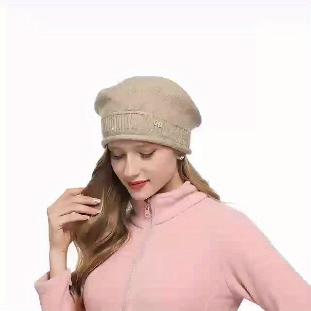 Lotte - Winterfleece Beanie voor Vrouwen | Warme, Lichtgewicht Acryl Muts voor Kerst en Huishoudelijk Gebruik