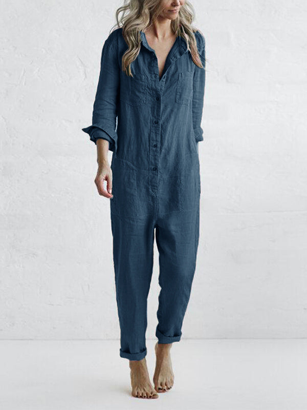 Isabelle - Jumpsuit met Lange Mouwen