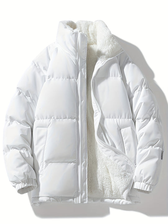 Joris - Winter Puffer Jacket with Stand-up Collar