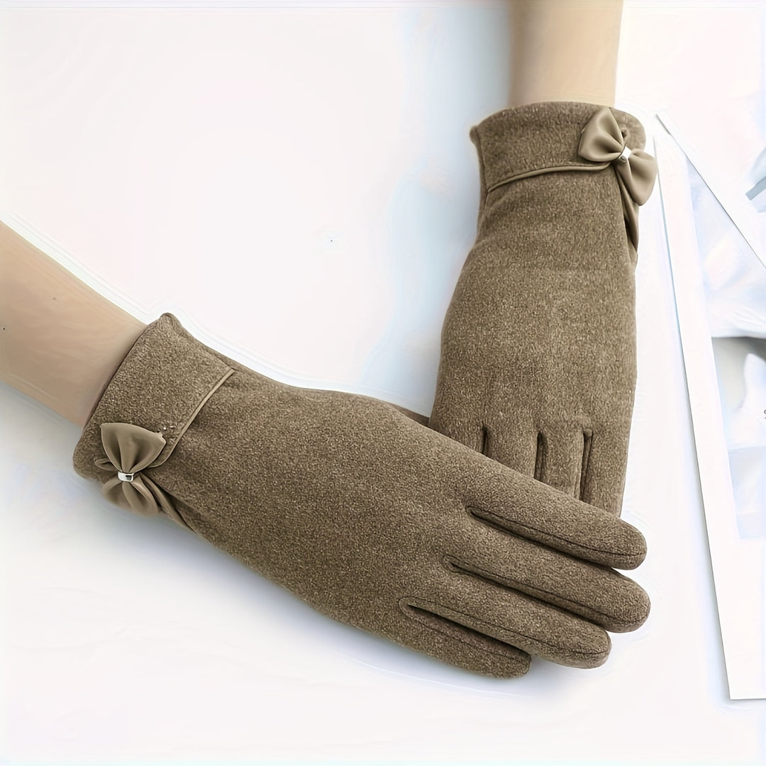 Eliza - Elegant Touchscreen Winter Gloves