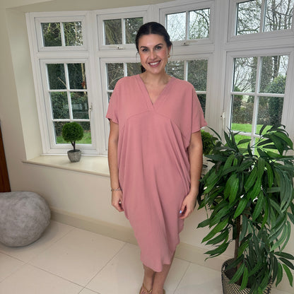 Anouk Dames Jurk - Zomerjurk met V-Hals - Jurkjes Dames