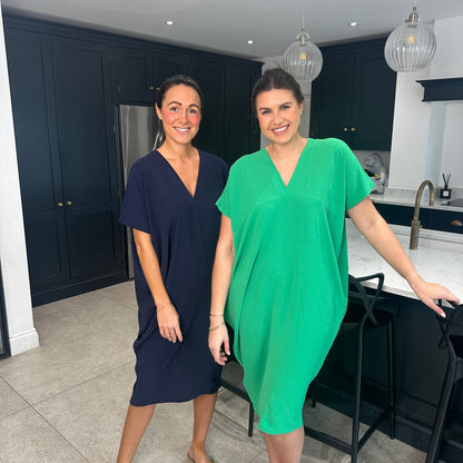 Anouk Dames Jurk - Zomerjurk met V-Hals - Jurkjes Dames