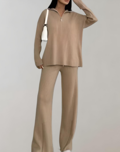 Clarisse Dames co-ord set dames co-ords set dames tweedelig set dames