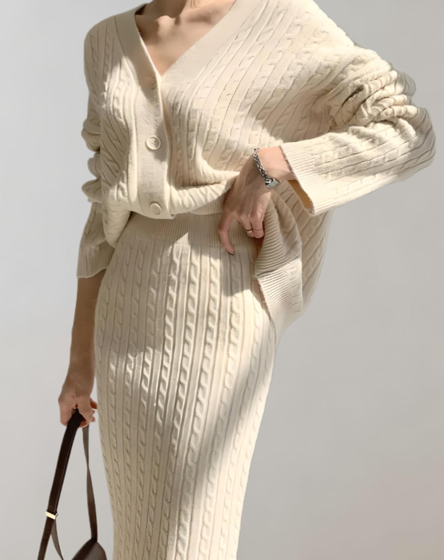 Cory Dames co-ord set dames co-ords set dames tweedelig set dames