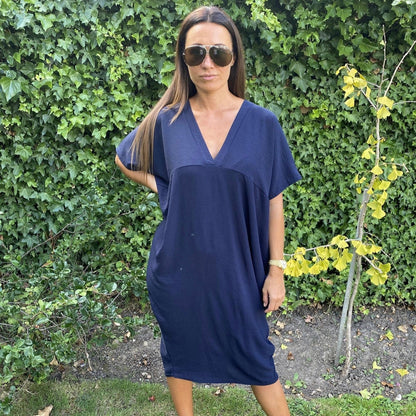 Anouk Dames Jurk - Zomerjurk met V-Hals - Jurkjes Dames