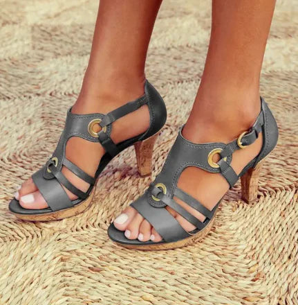 Elise - Comfortable Sandals with Heel