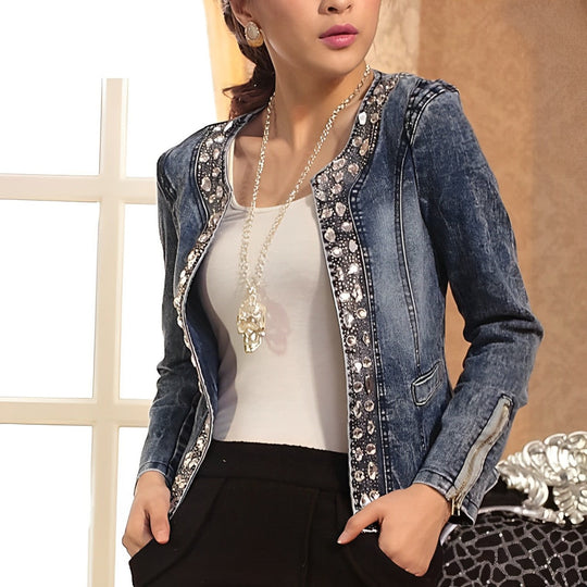 Lily - Glamorous Short Jacket with Sequins