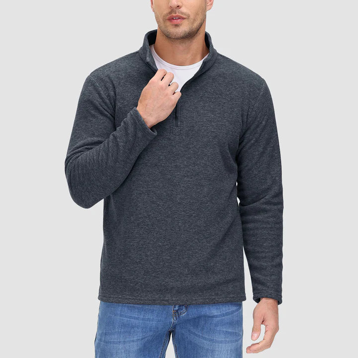 Thomas – Pullover met kwart-ritssluiting