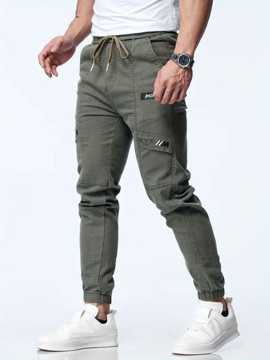 William – Airy Jogging Pants with Adjustable Waist