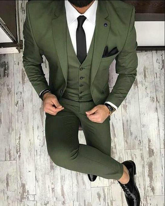 Charles Luxury Men's Suit - Comfortable Men's Suit - Suit for Men