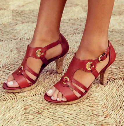 Elise - Comfortable Sandals with Heel