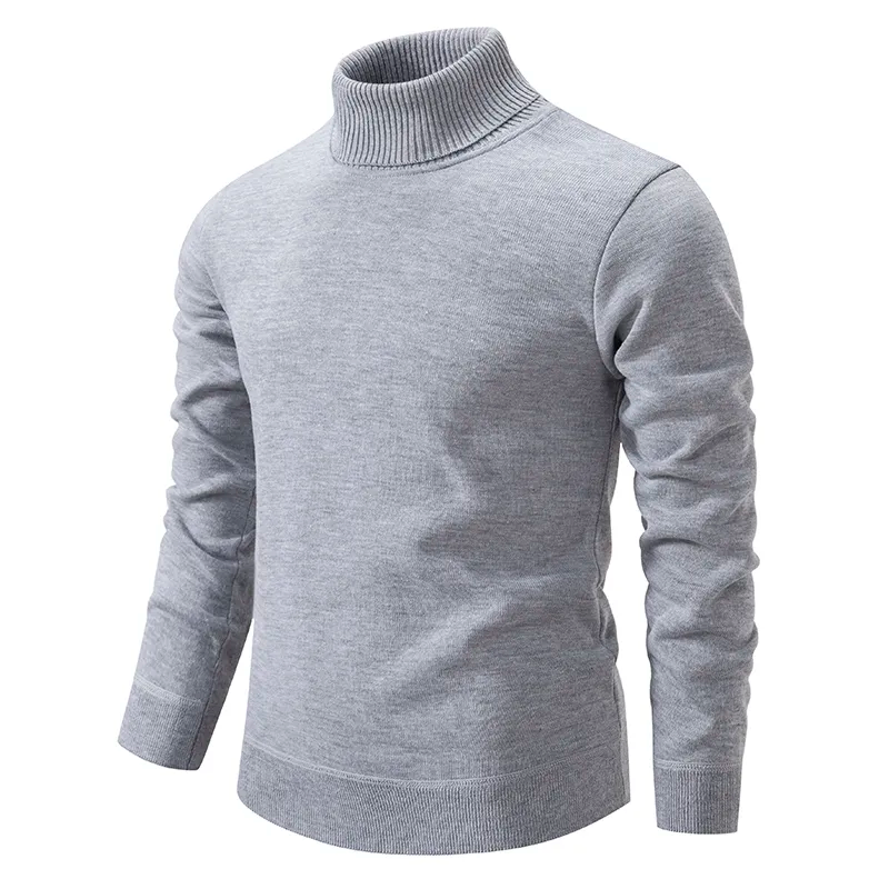 Jeroen - Klassieke Heren Rollkragenpullover