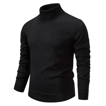 Jeroen - Klassieke Heren Rollkragenpullover