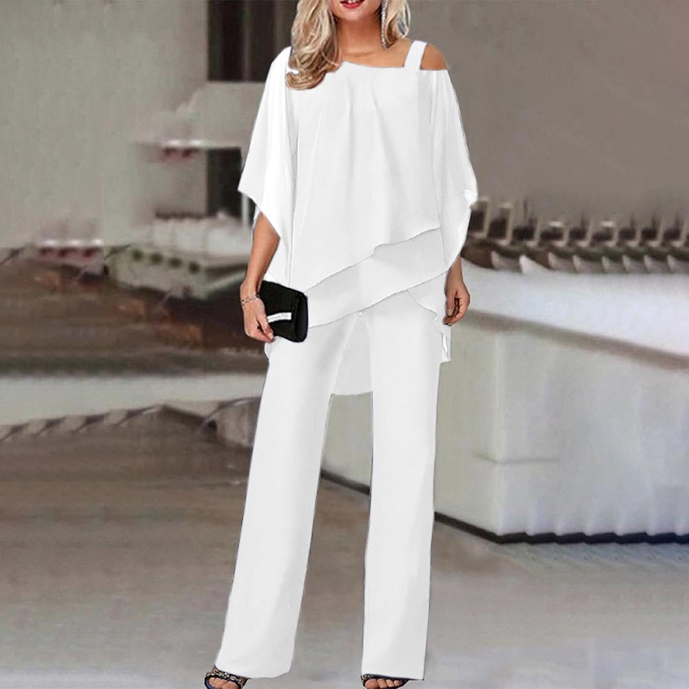 Elise - Elegante Jumpsuit met Cold Shoulder