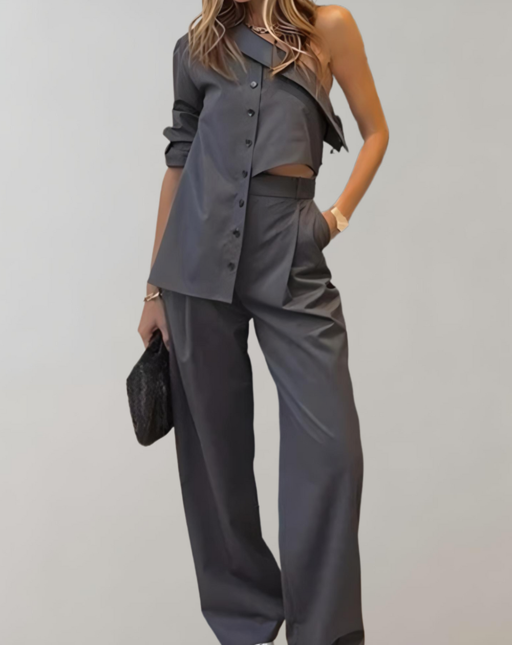 Willa Dames co-ord set dames co-ords set dames tweedelig set dames