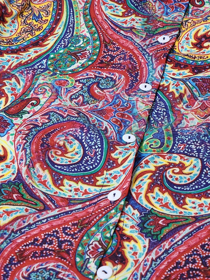 Elise - Blouse Met Bloemenprint En Knopen