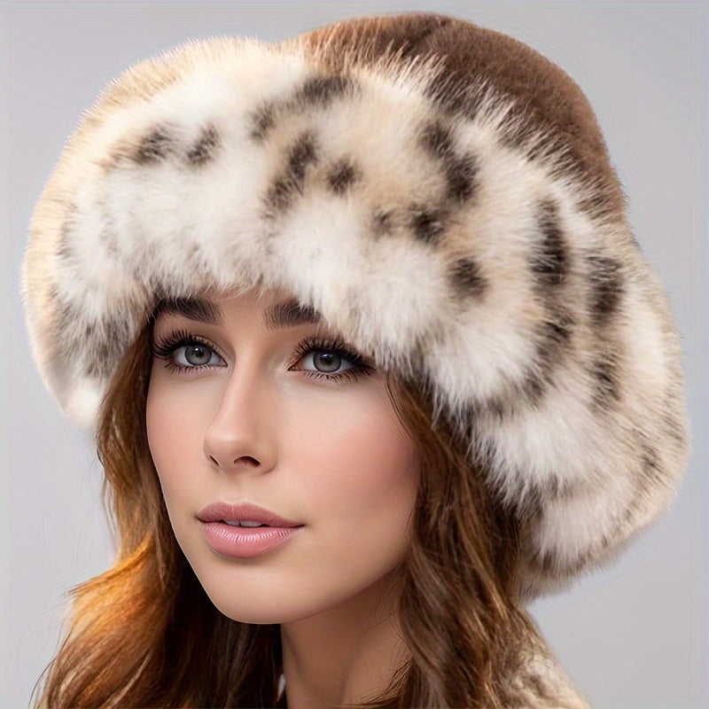 Elise - Faux Fur Winter Hat with Earflaps | Warm and Fashionable Accessory