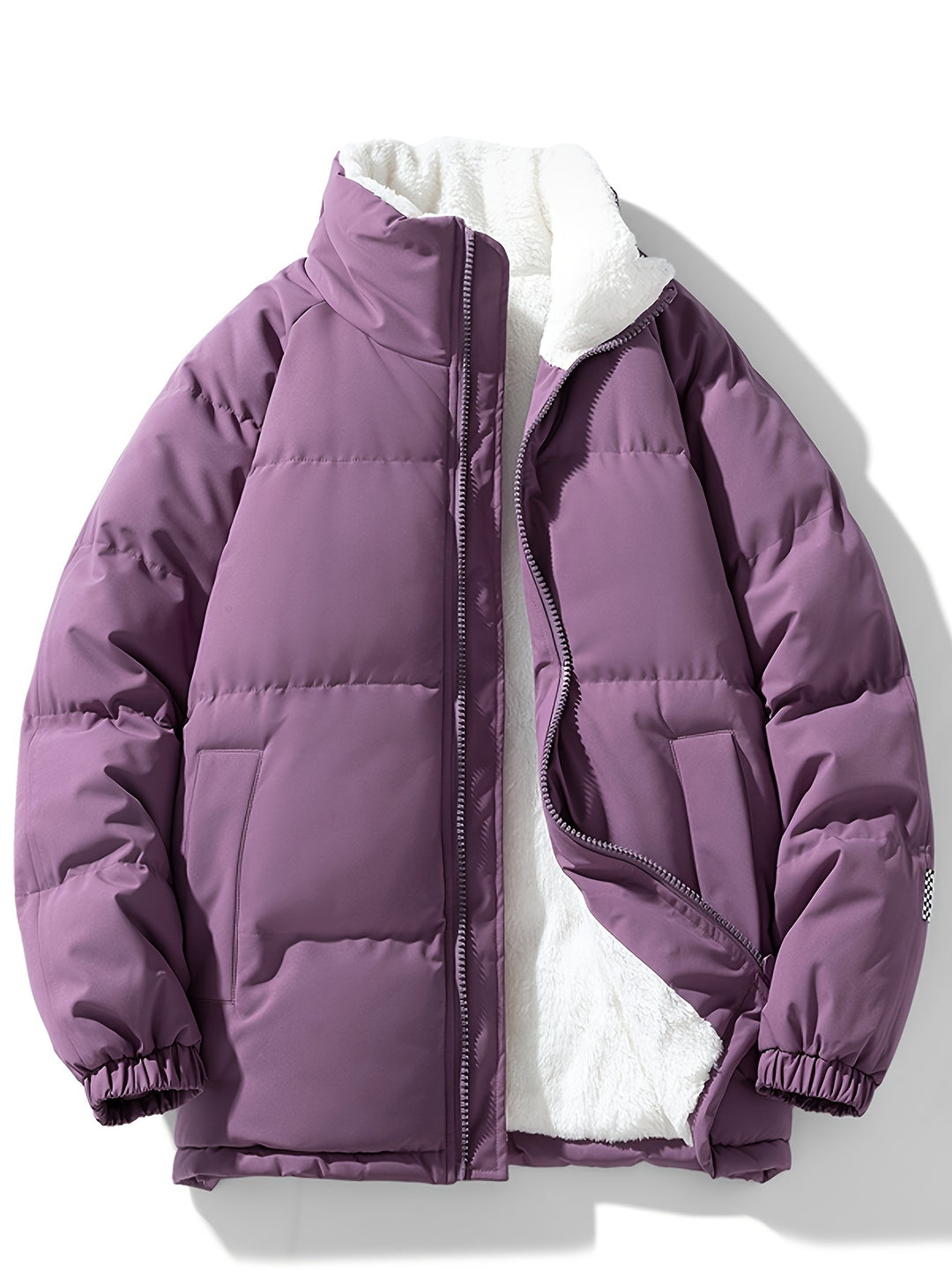 Joris - Winter Puffer Jacket with Stand-up Collar