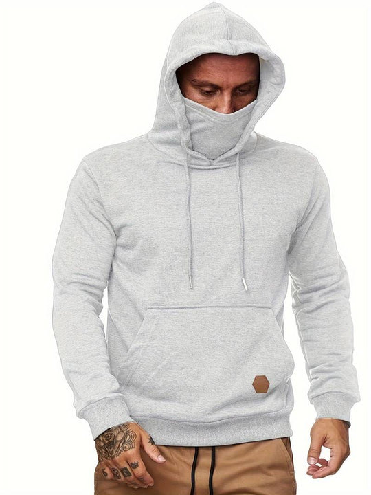 Daan - Trendy Men's Hoodie with Mask