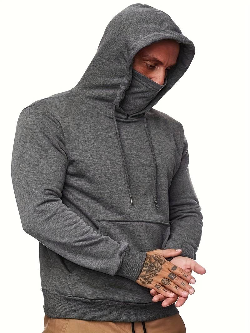 Daan - Trendy Men's Hoodie with Mask